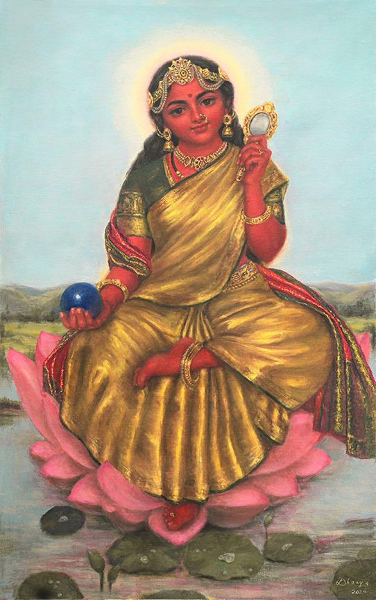 Red Saraswathi